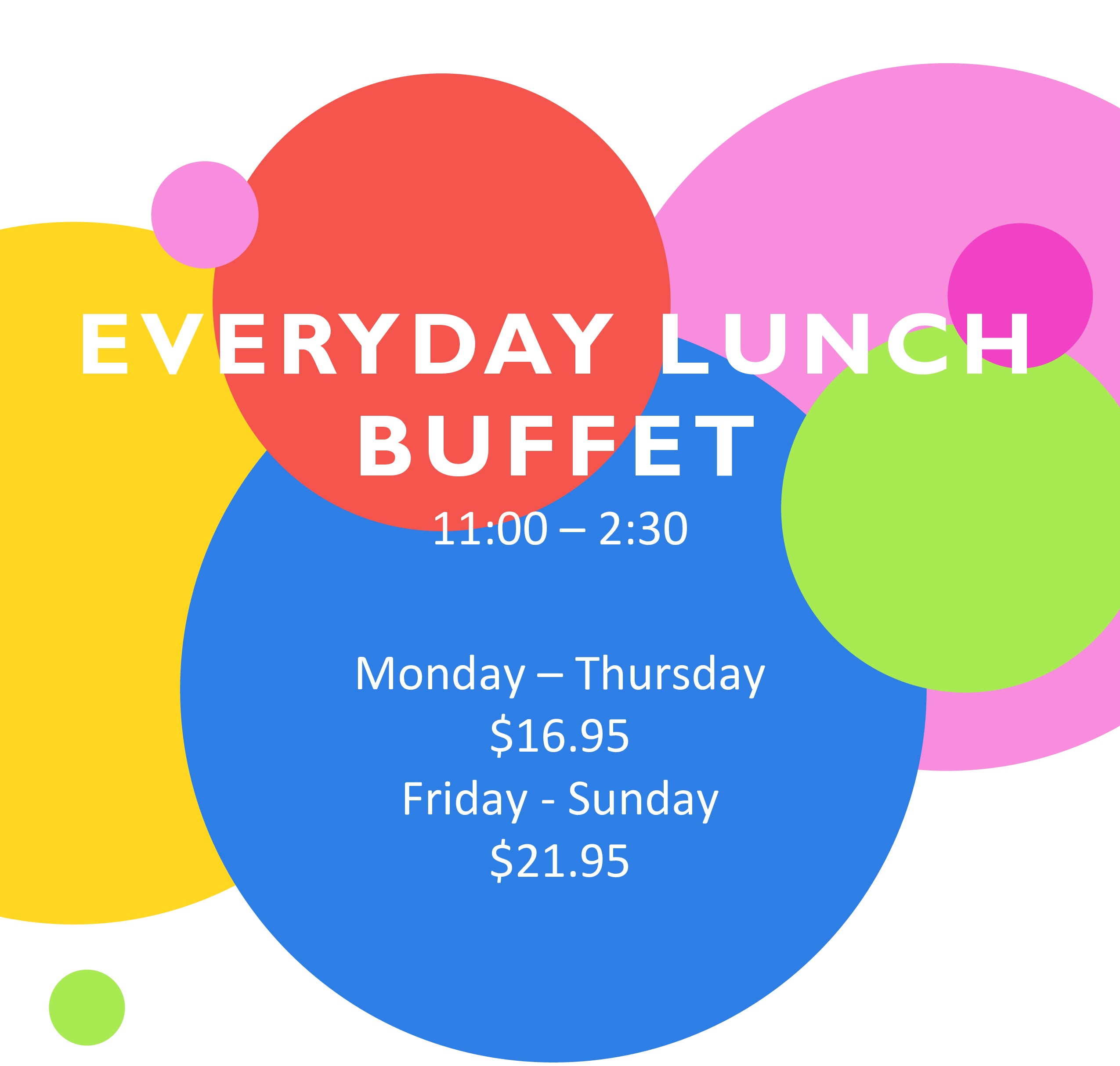 Everyday Lunch Buffet